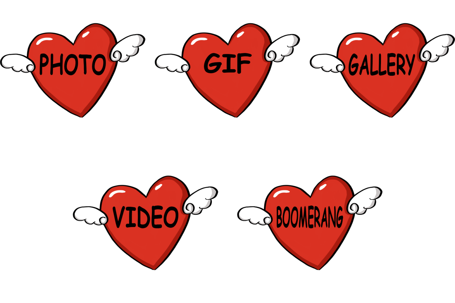 Wings of Love BespokeBooth