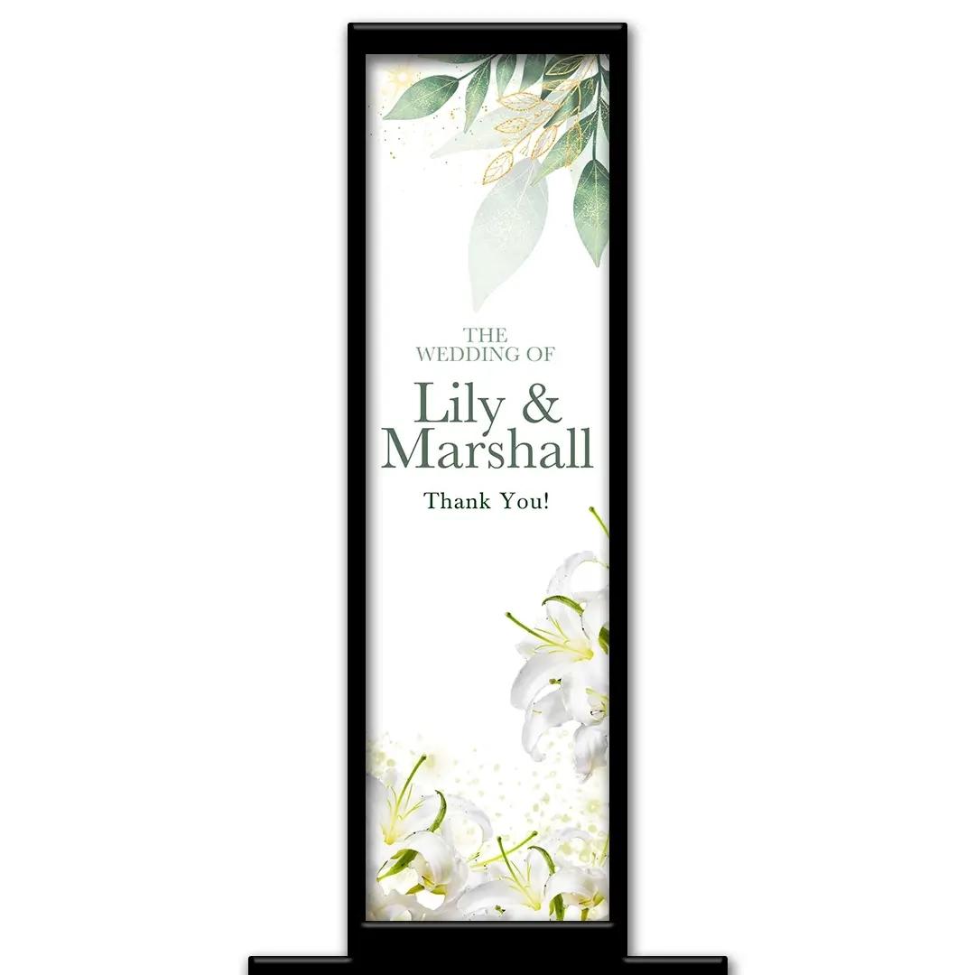 Lilium photo booth pillar start screen