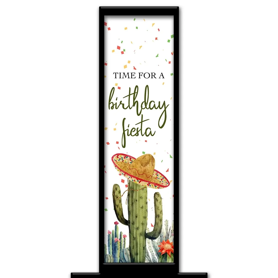 My Fiesta photo booth pillar start screen