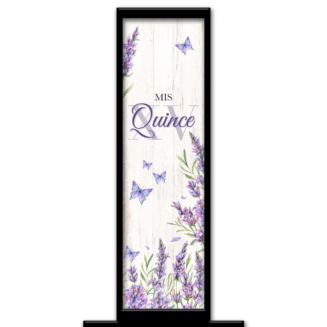 Lavandula photo booth pillar start screen