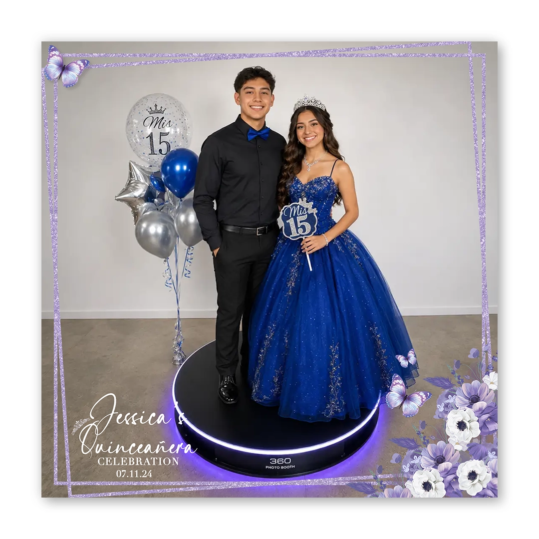 Quincey photo booth template 360