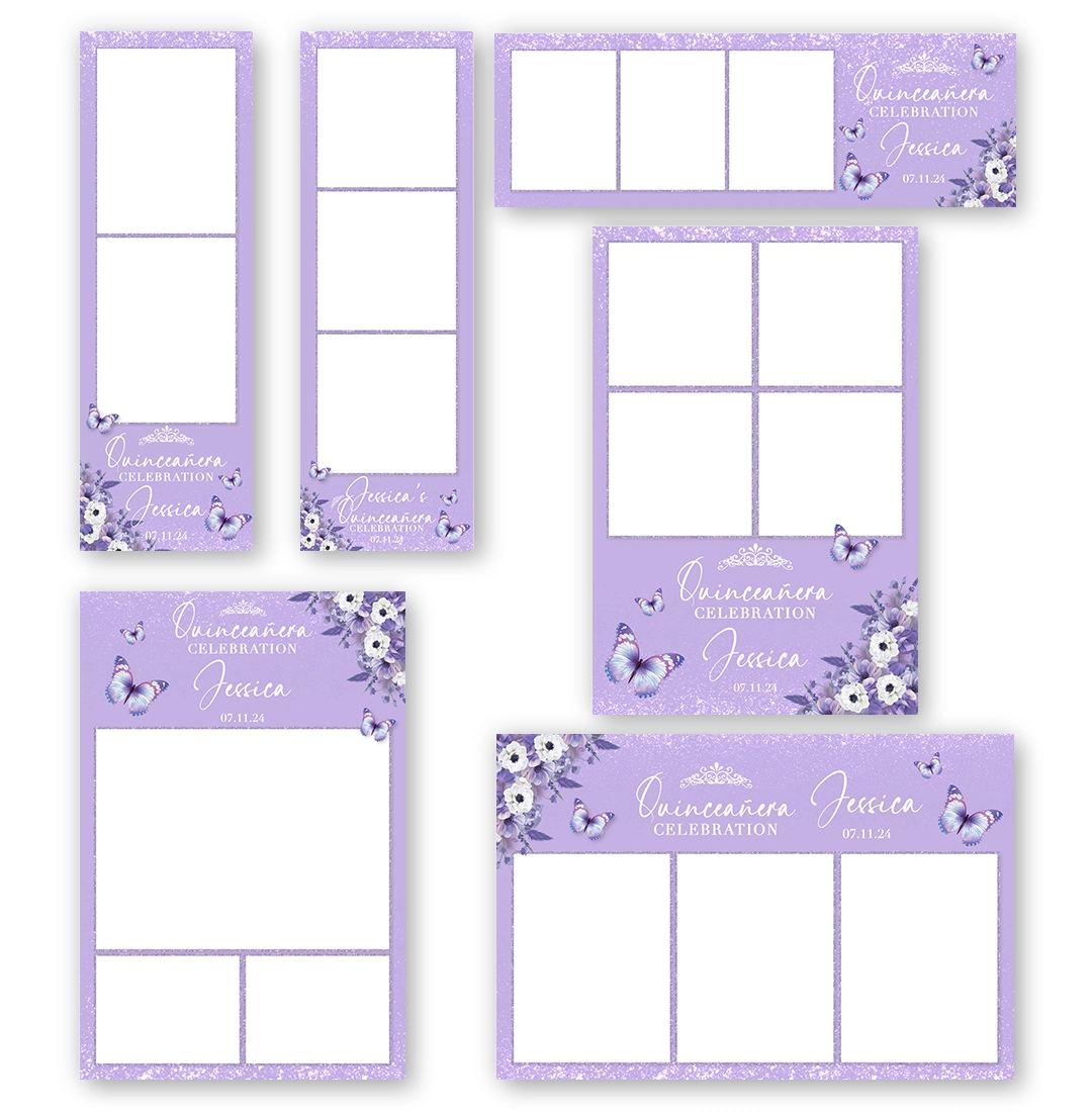 Quincey photo booth template More