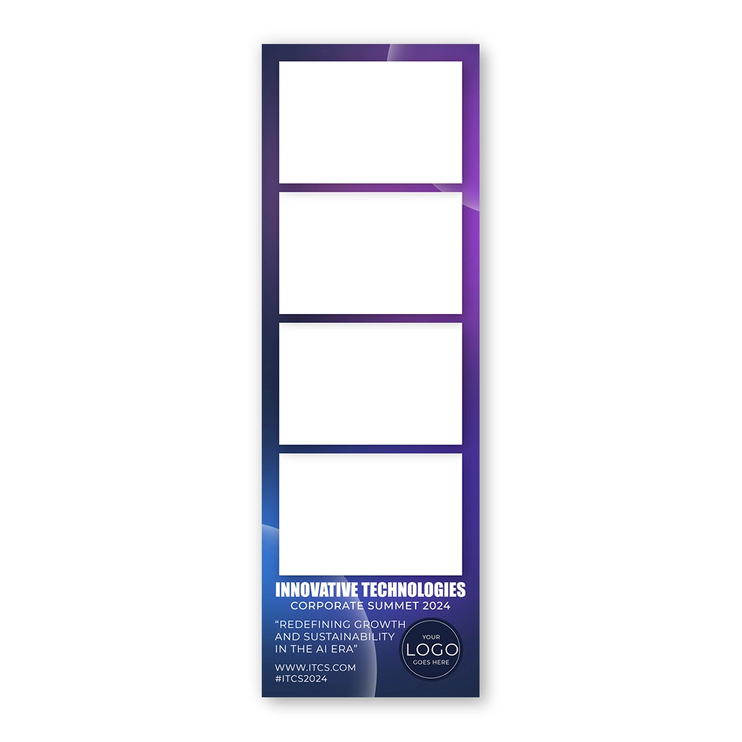 Corporate Bubble photo booth template S4L