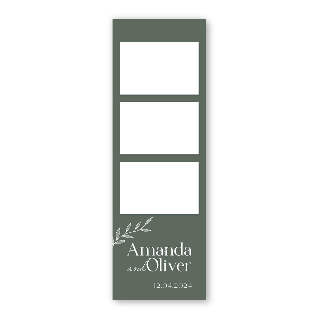 Minimalist Two photo booth template S3L