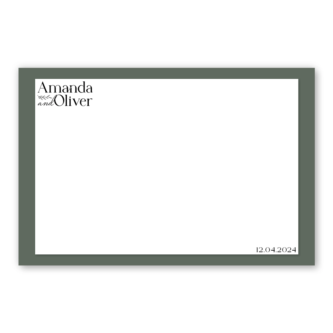 Minimalist Two photo booth template LF