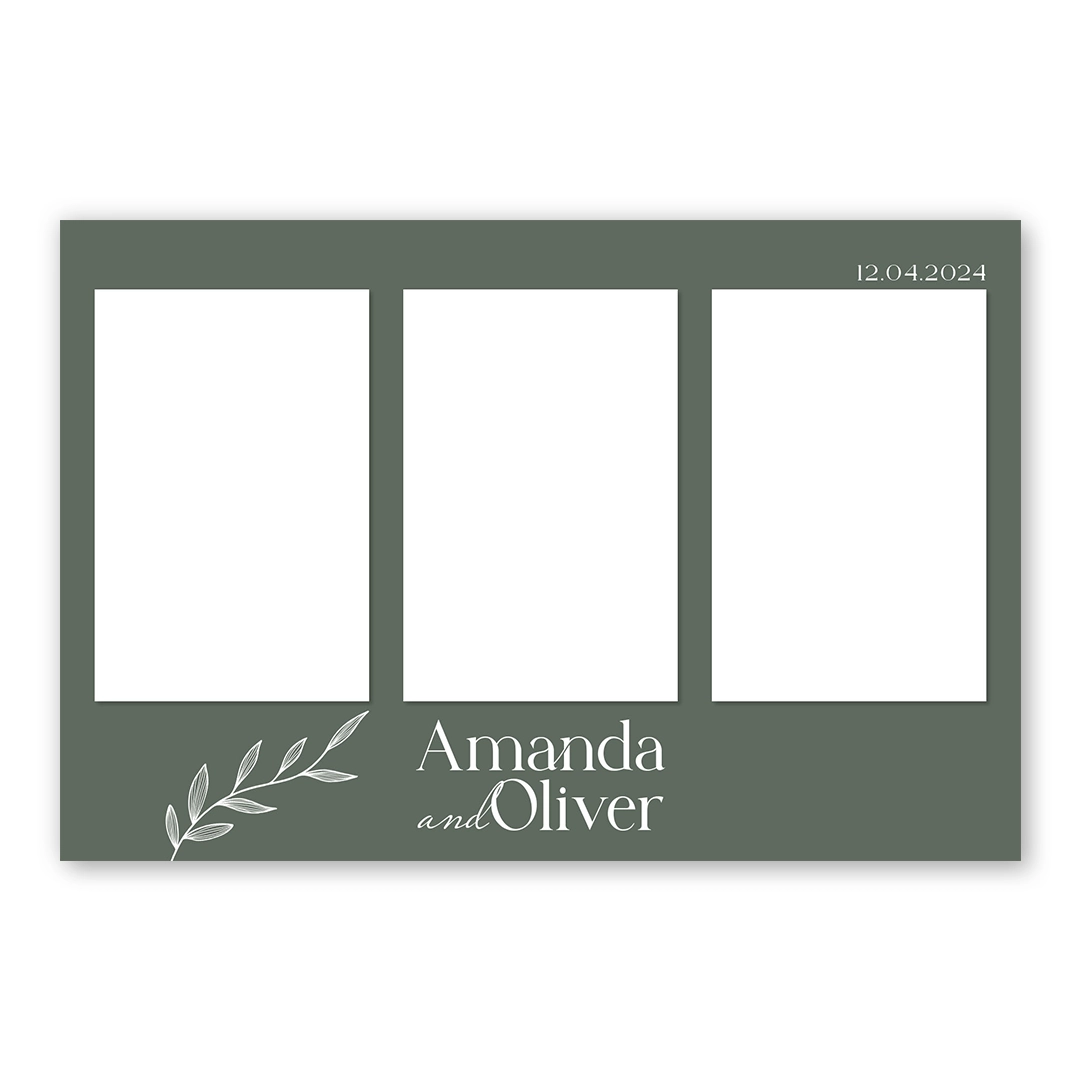 Minimalist Two photo booth template L3P