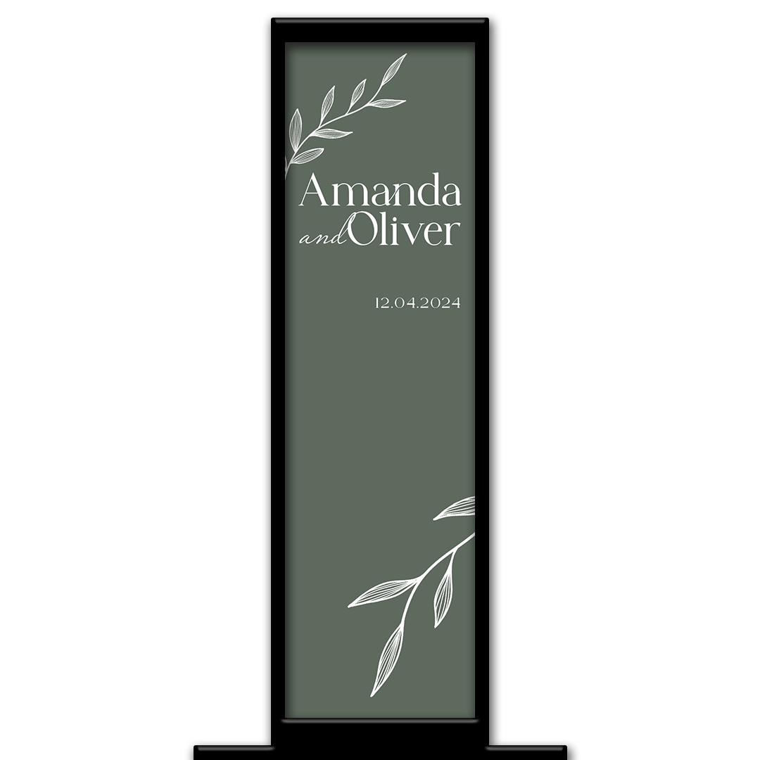 Minimalist Two photo booth template Pillar