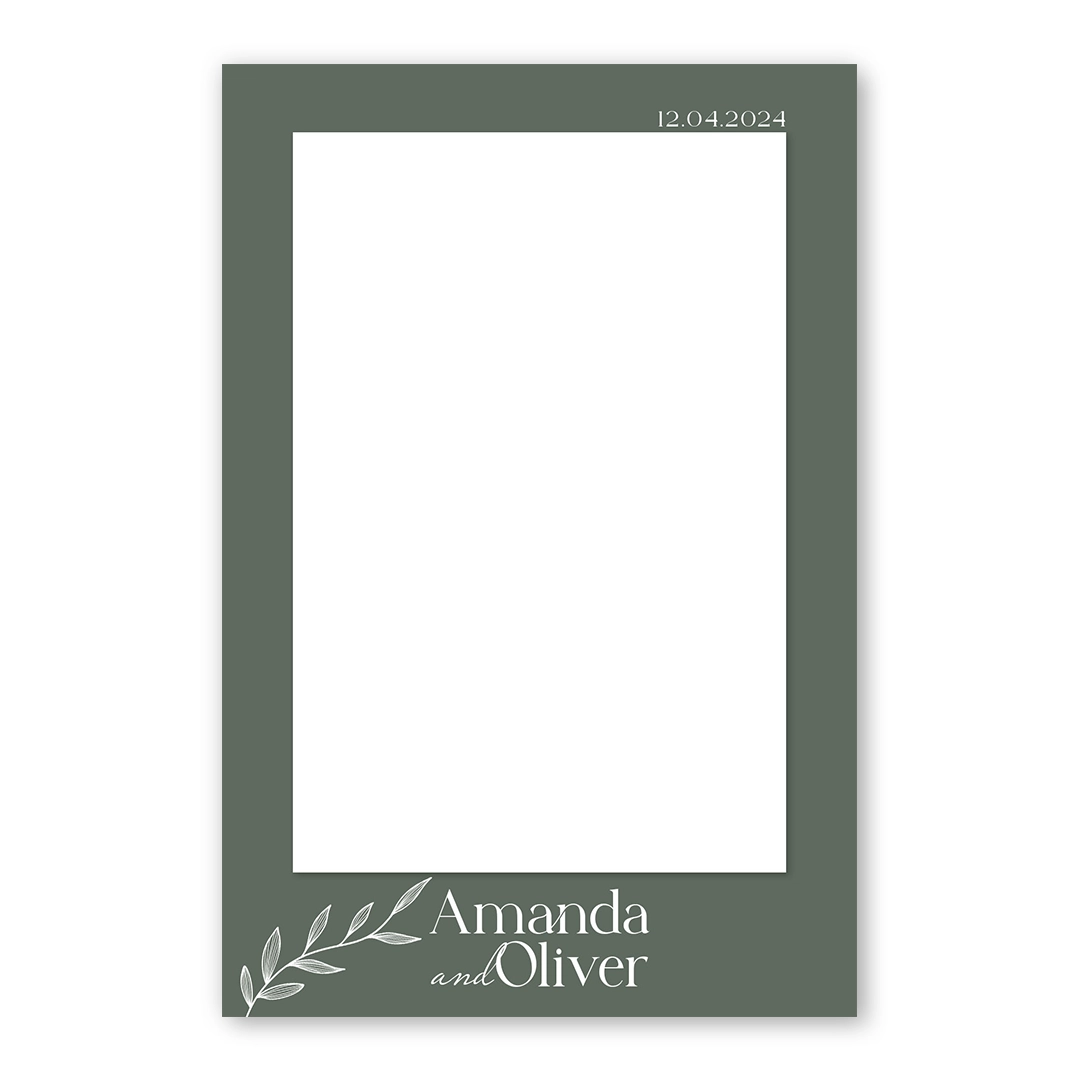 Minimalist Two photo booth template PF