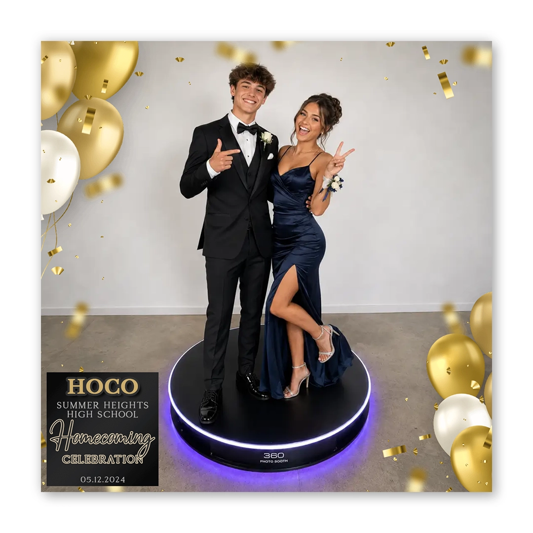 HOCO photo booth template 360
