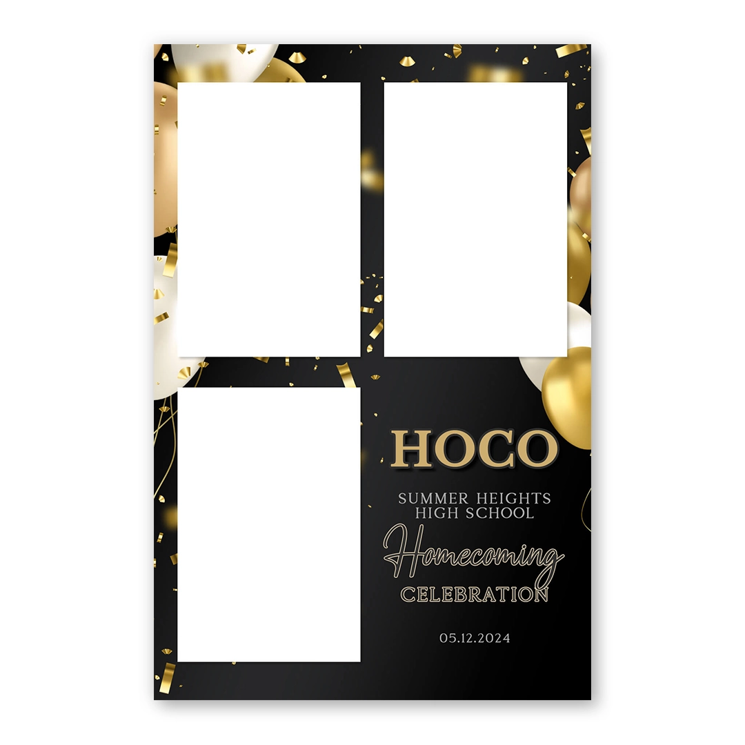 HOCO photo booth template P3P