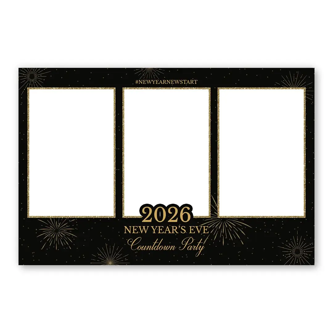 New Start photo booth template L3P layout