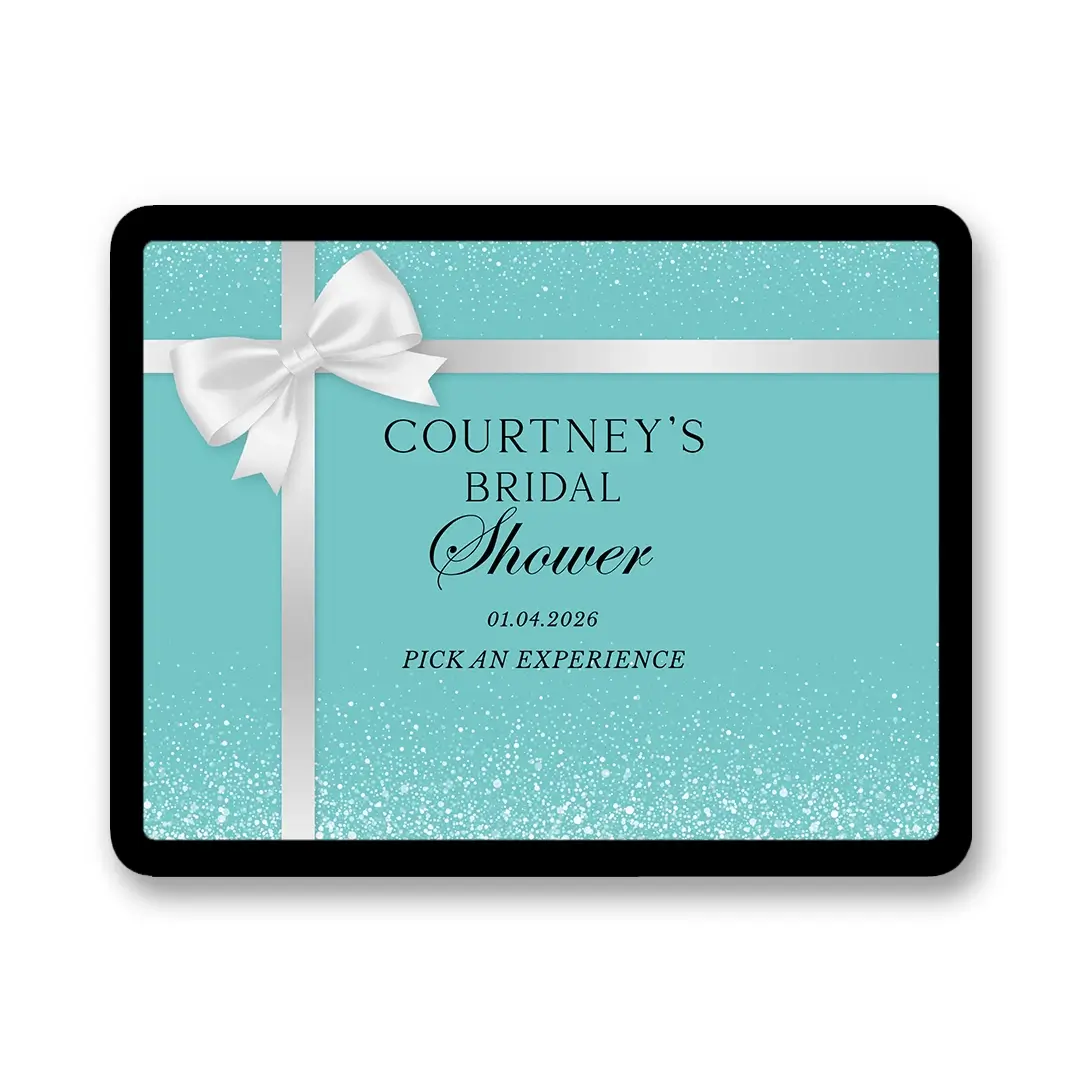 Teal & Tied Bridal Shower