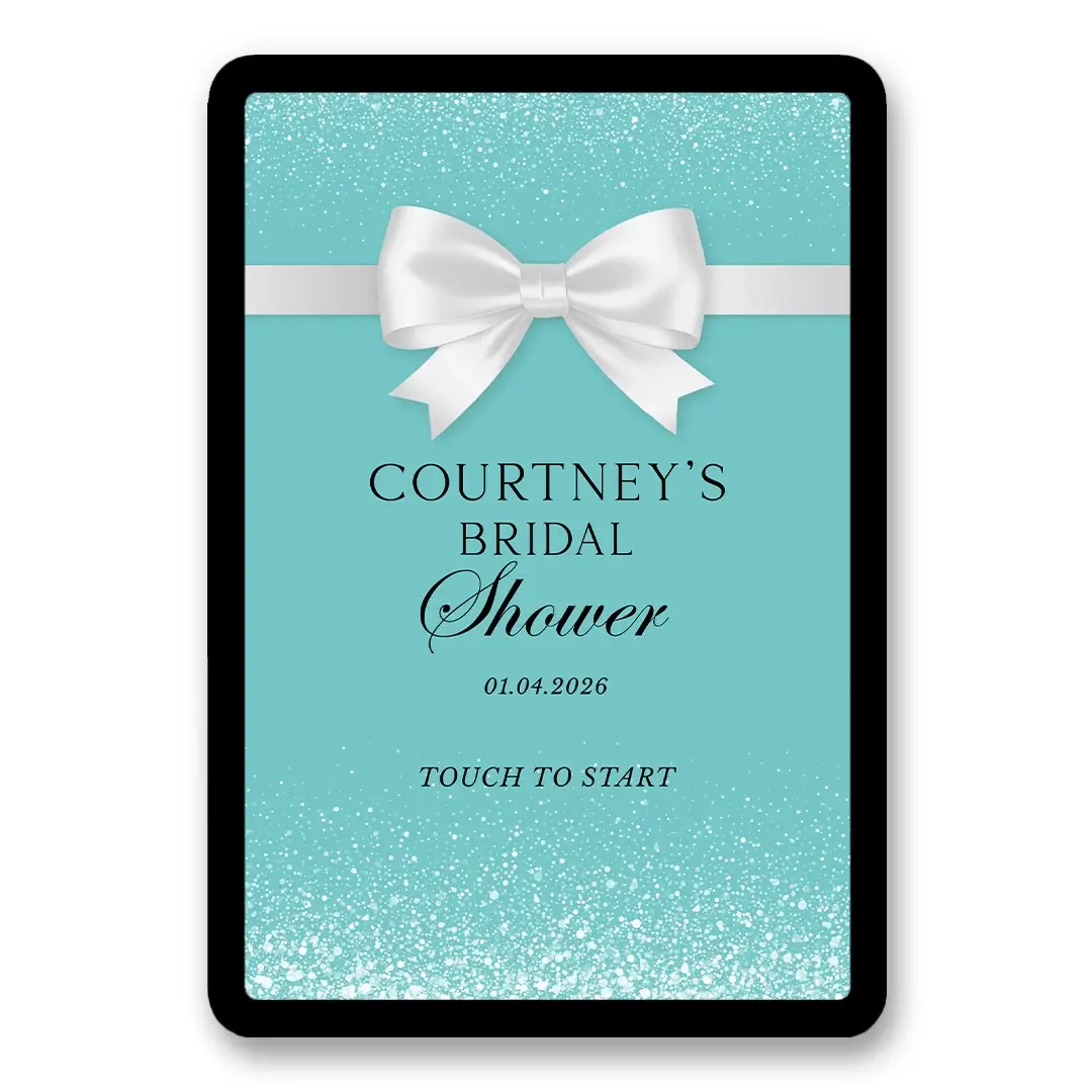 Teal & Tied Bridal Shower