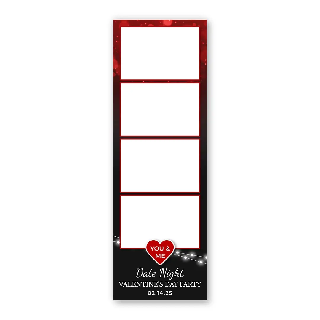 Date Night photo booth template S4L layout