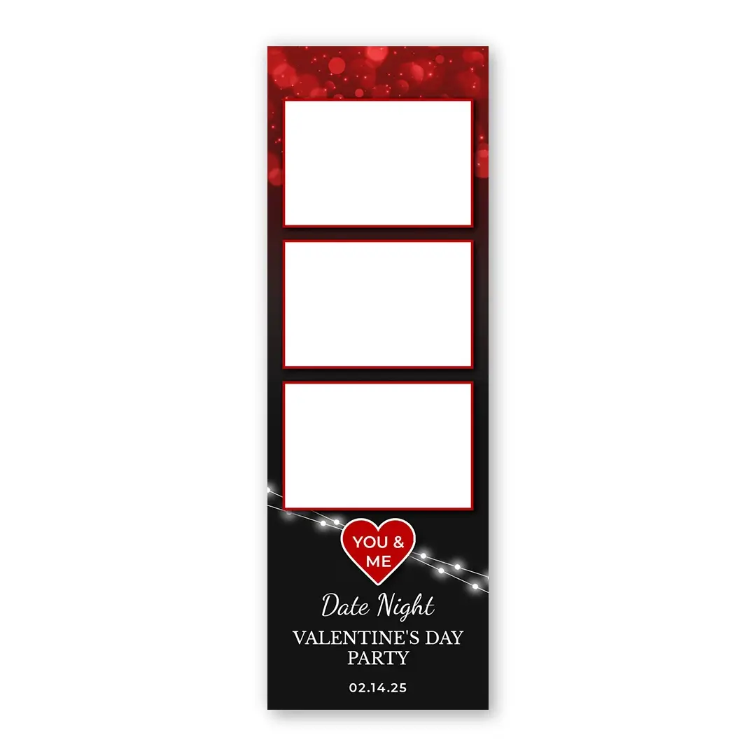 Date Night photo booth template S3L layout