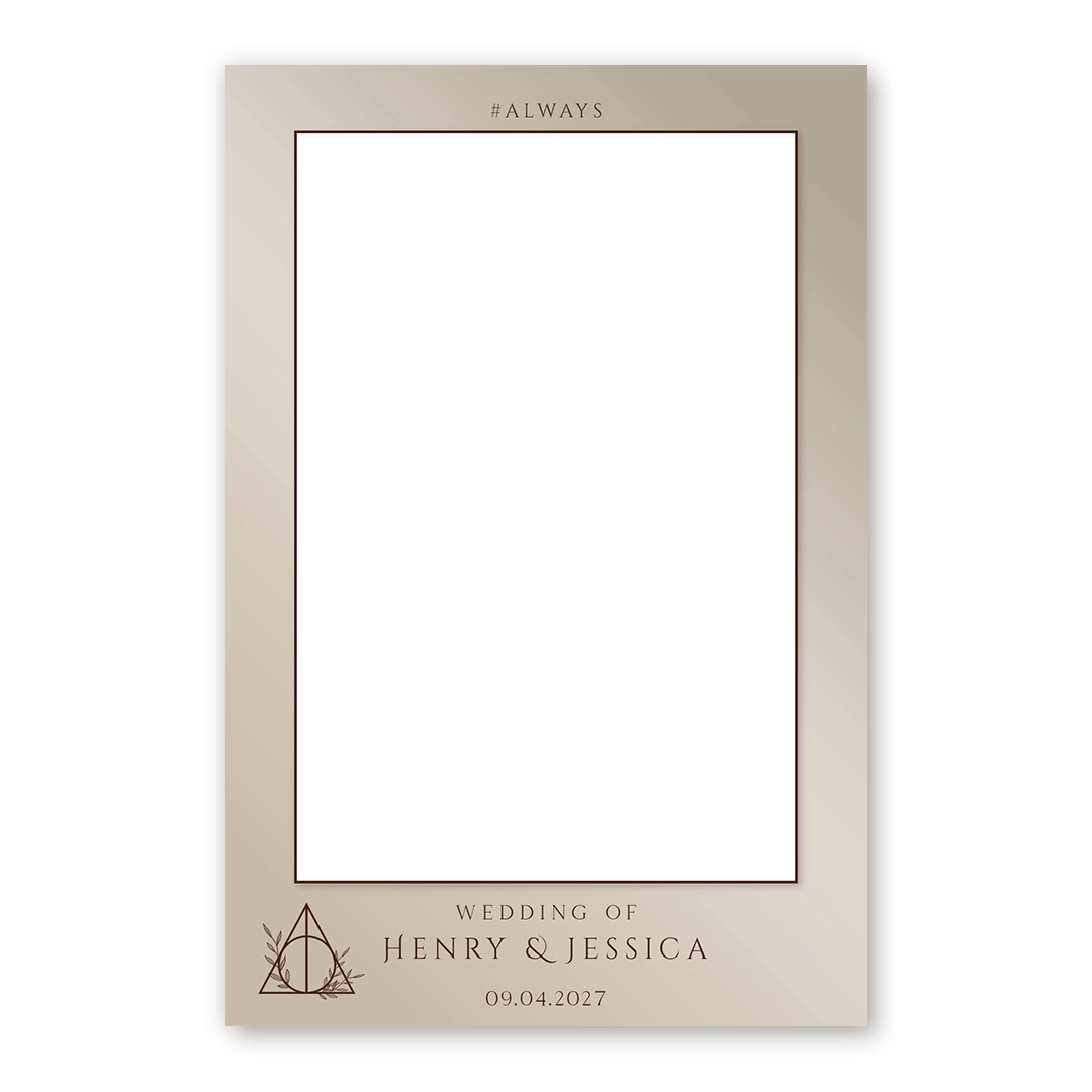 After all this time? photo booth template PF layout