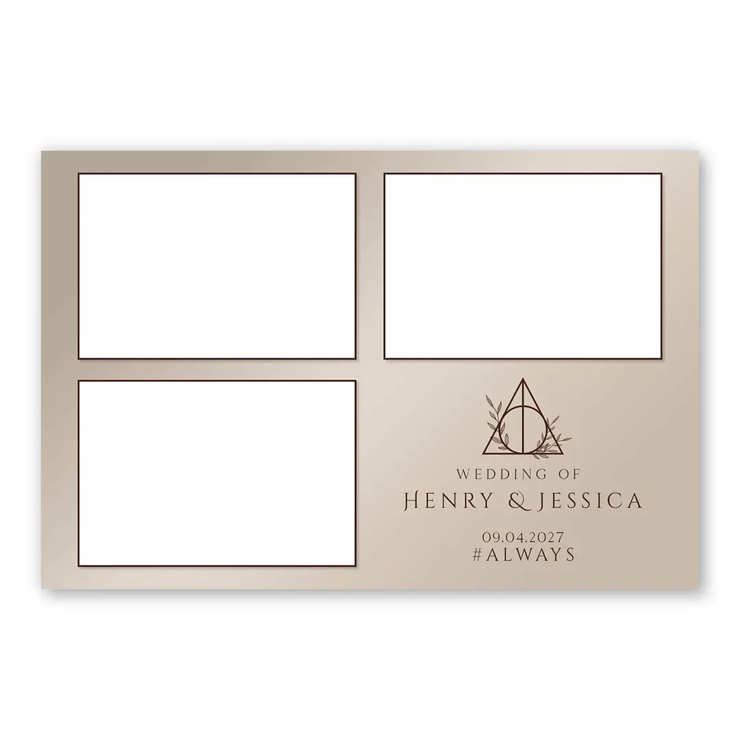 After all this time? photo booth template L3L layout