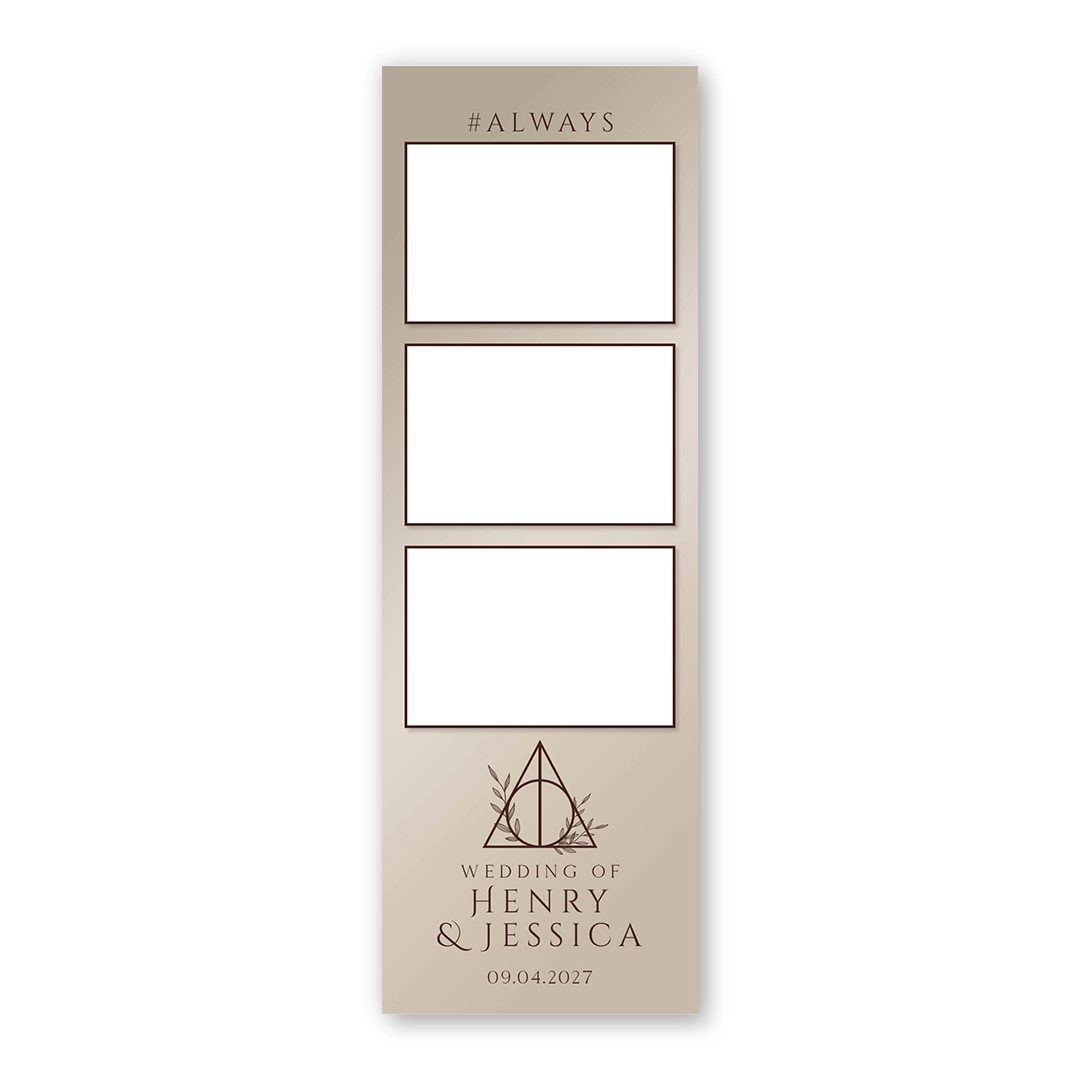 After all this time? photo booth template S3L layout