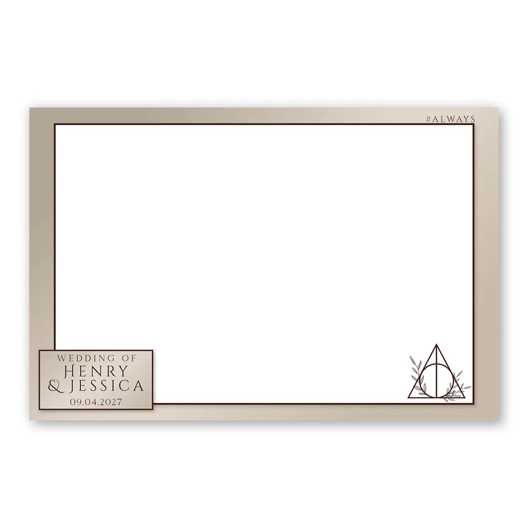 After all this time? photo booth template LF layout