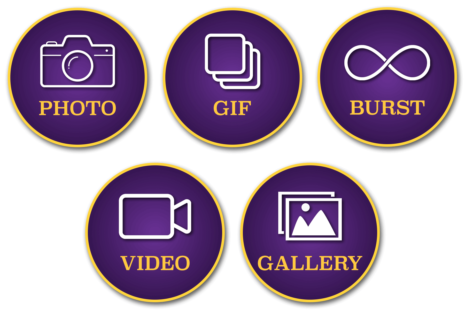 Mardi Gras festival Buttons