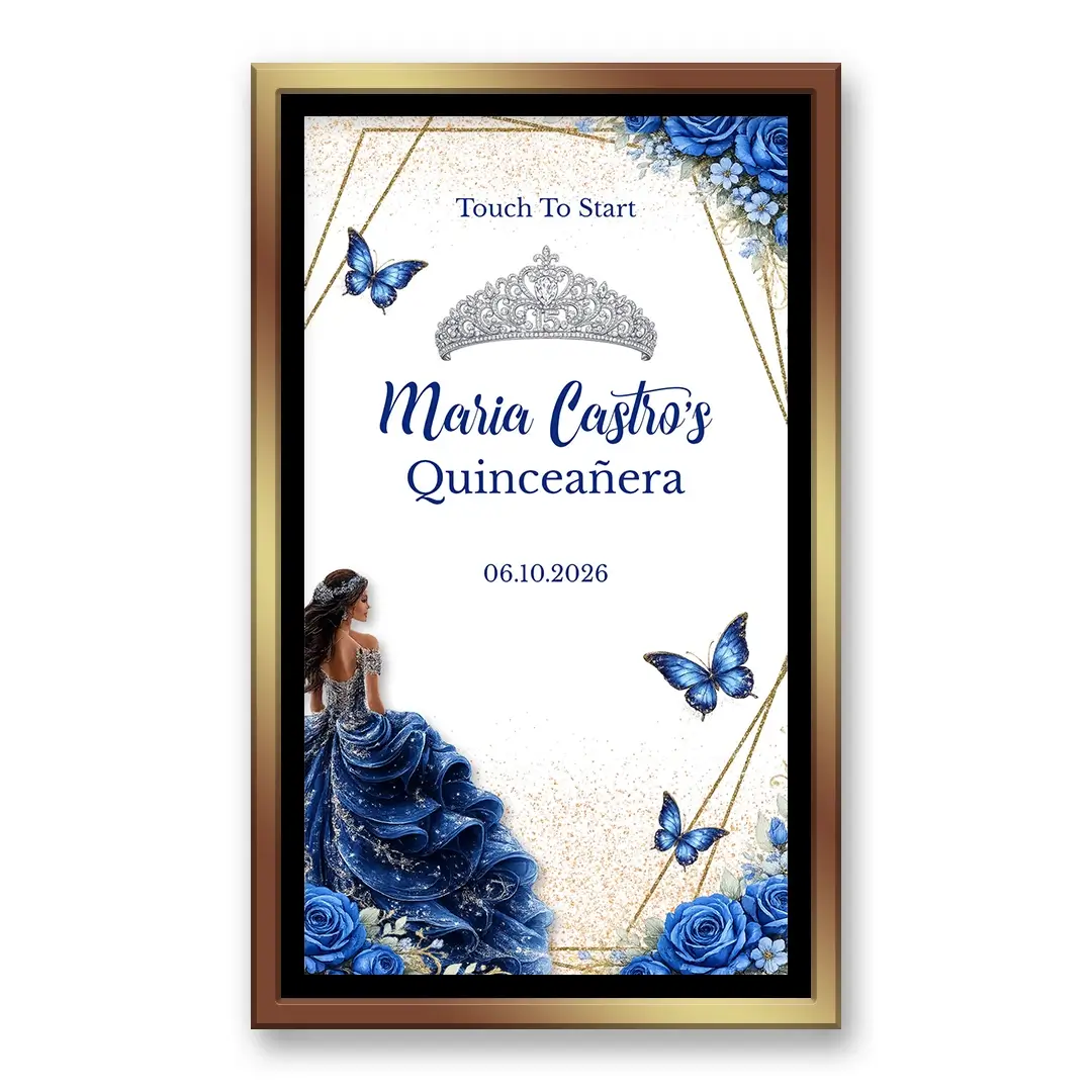 Blue Rose Quinceanera