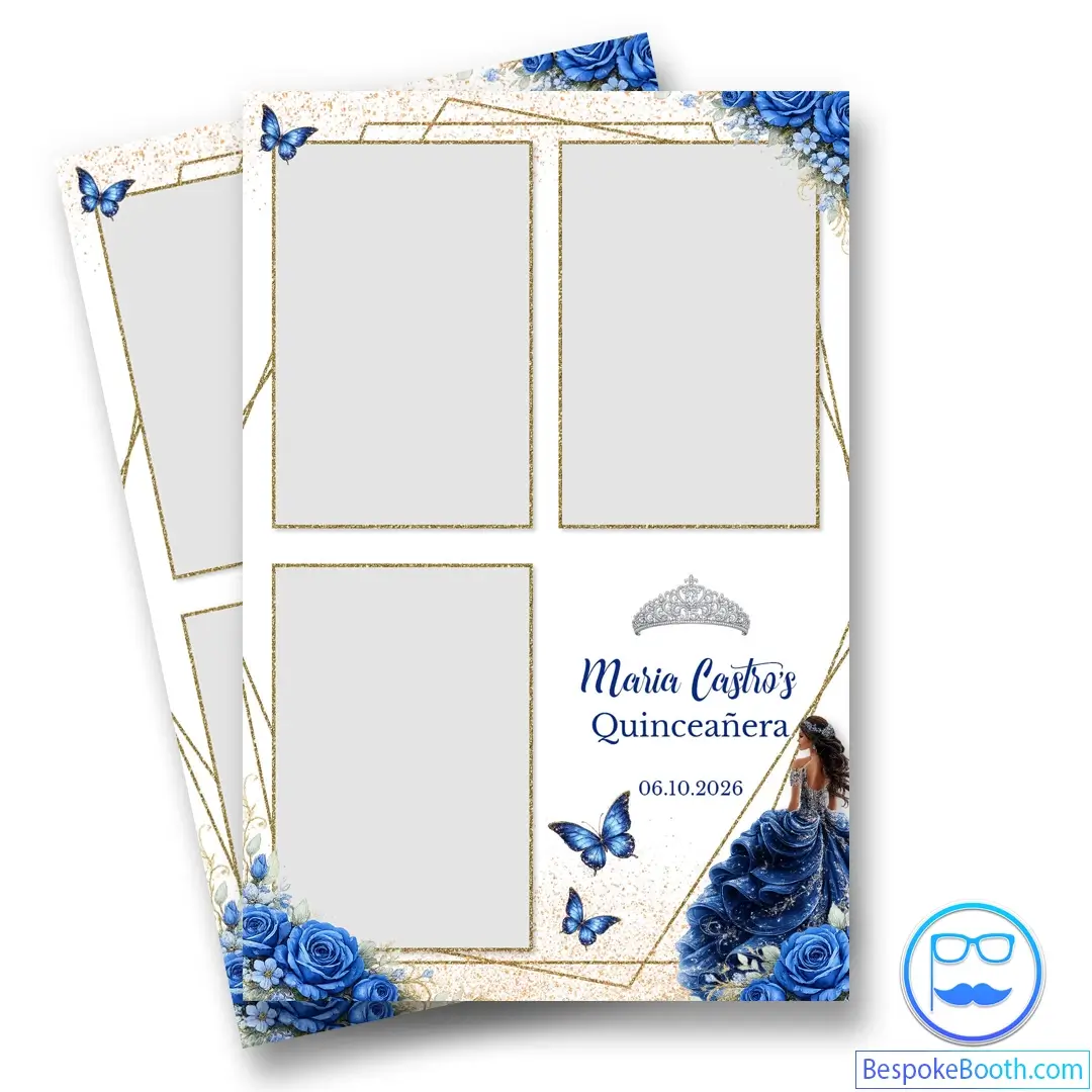 Blue Rose Quinceanera