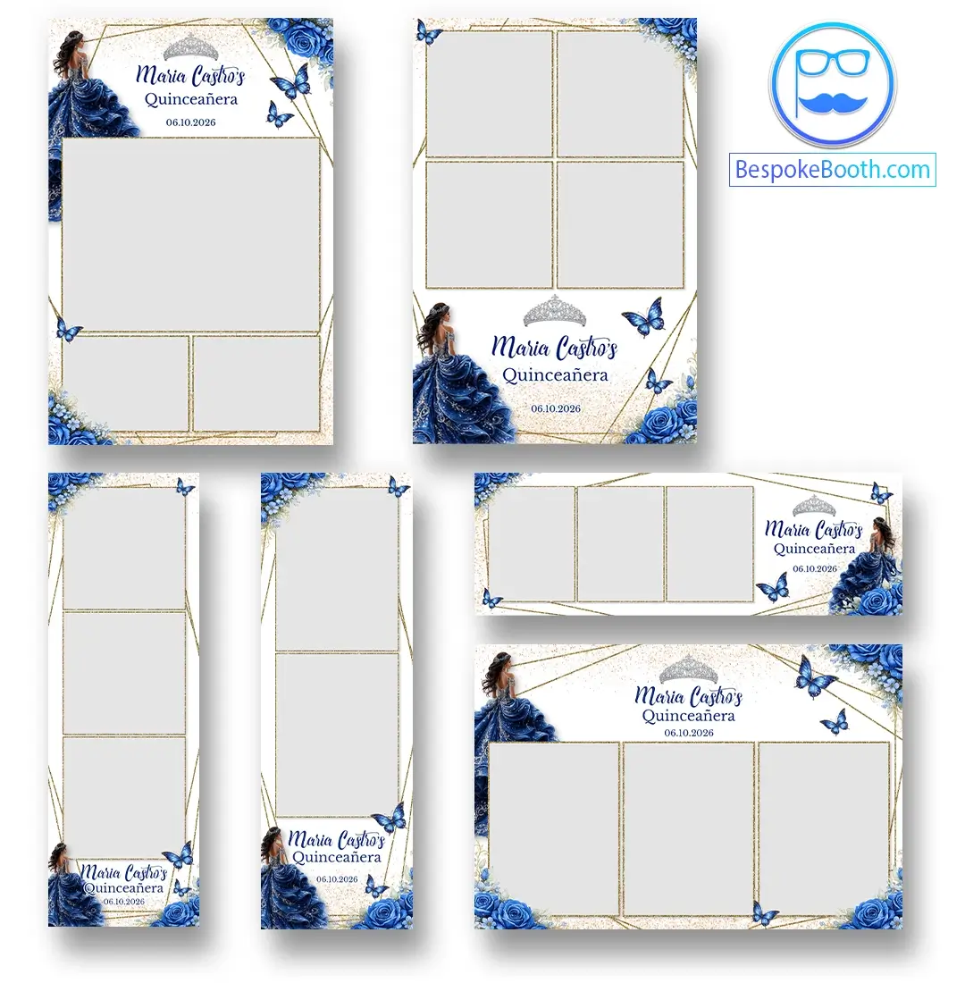 Blue Rose Quinceanera