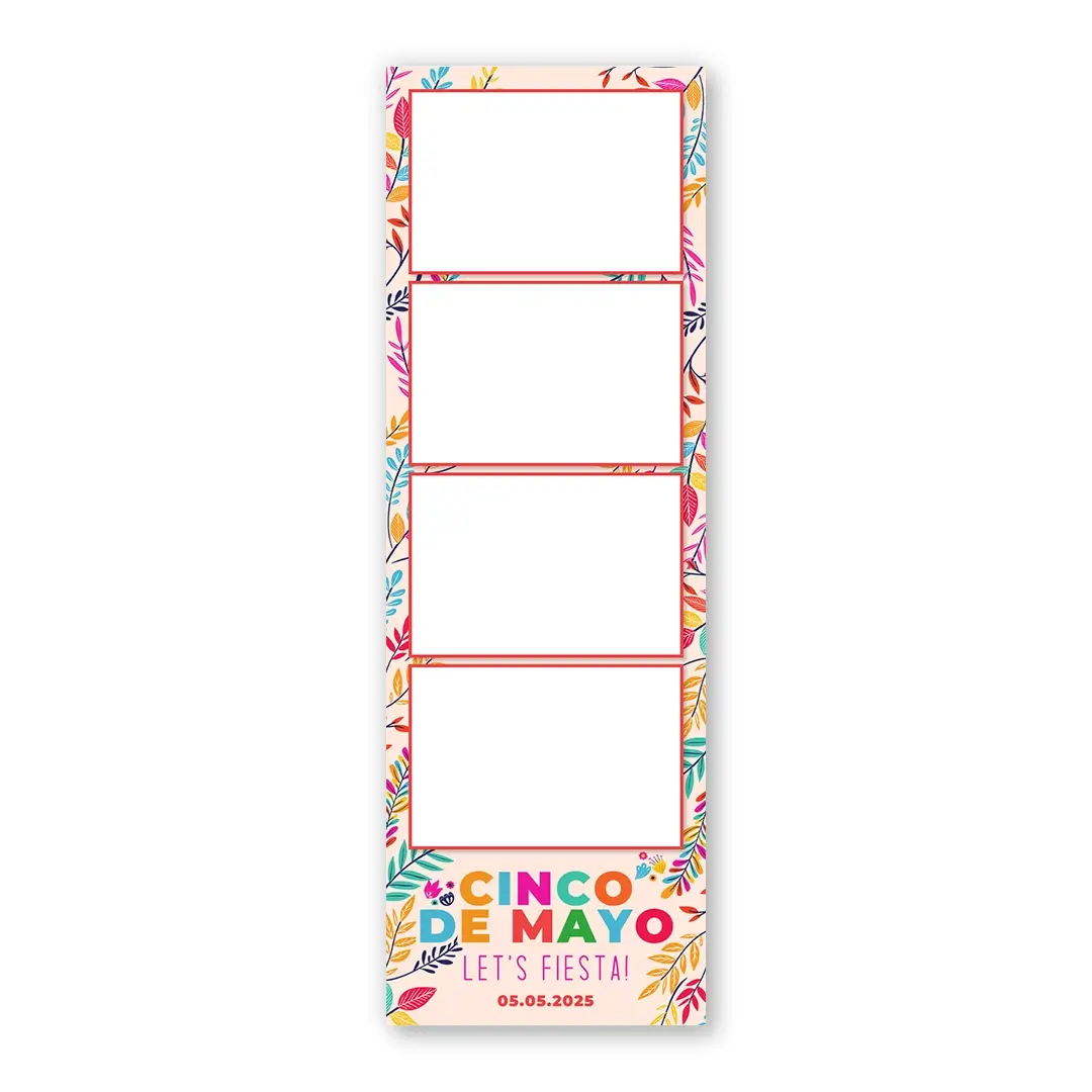 Cinco De Mayo photo booth template S4L layout