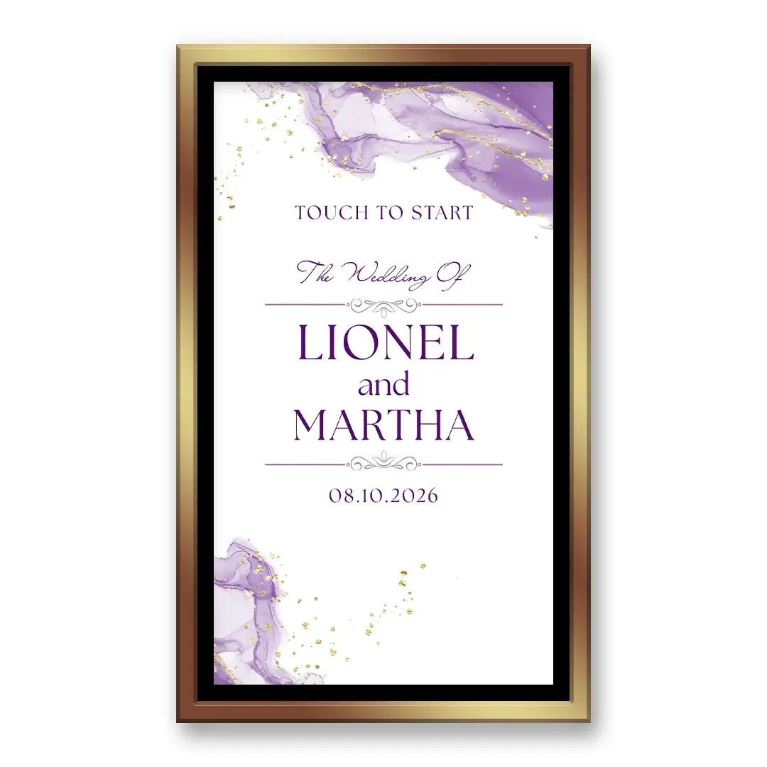 Purple Luxury Wedding