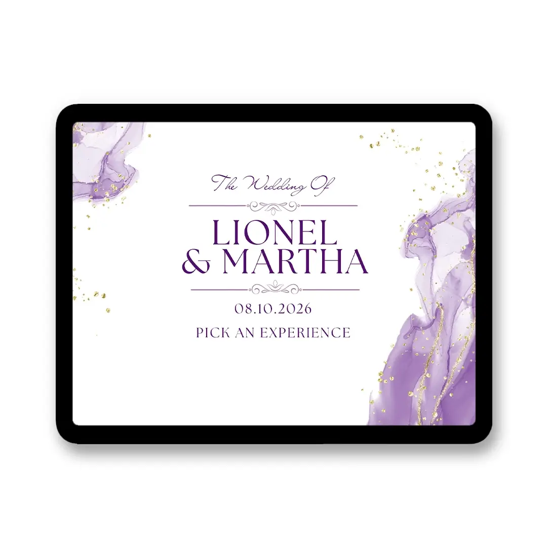 Purple Luxury Wedding