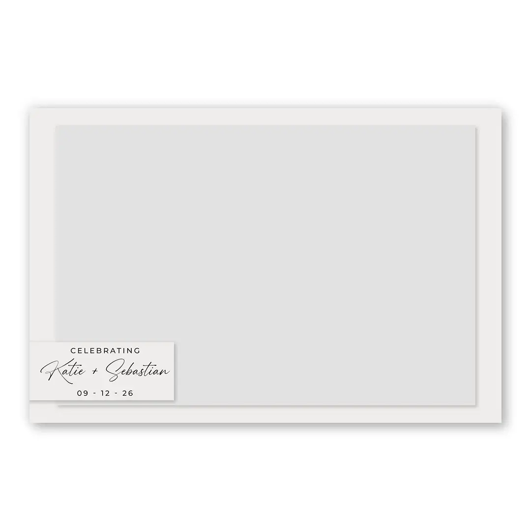 Spirited Wedding photo booth template LF layout