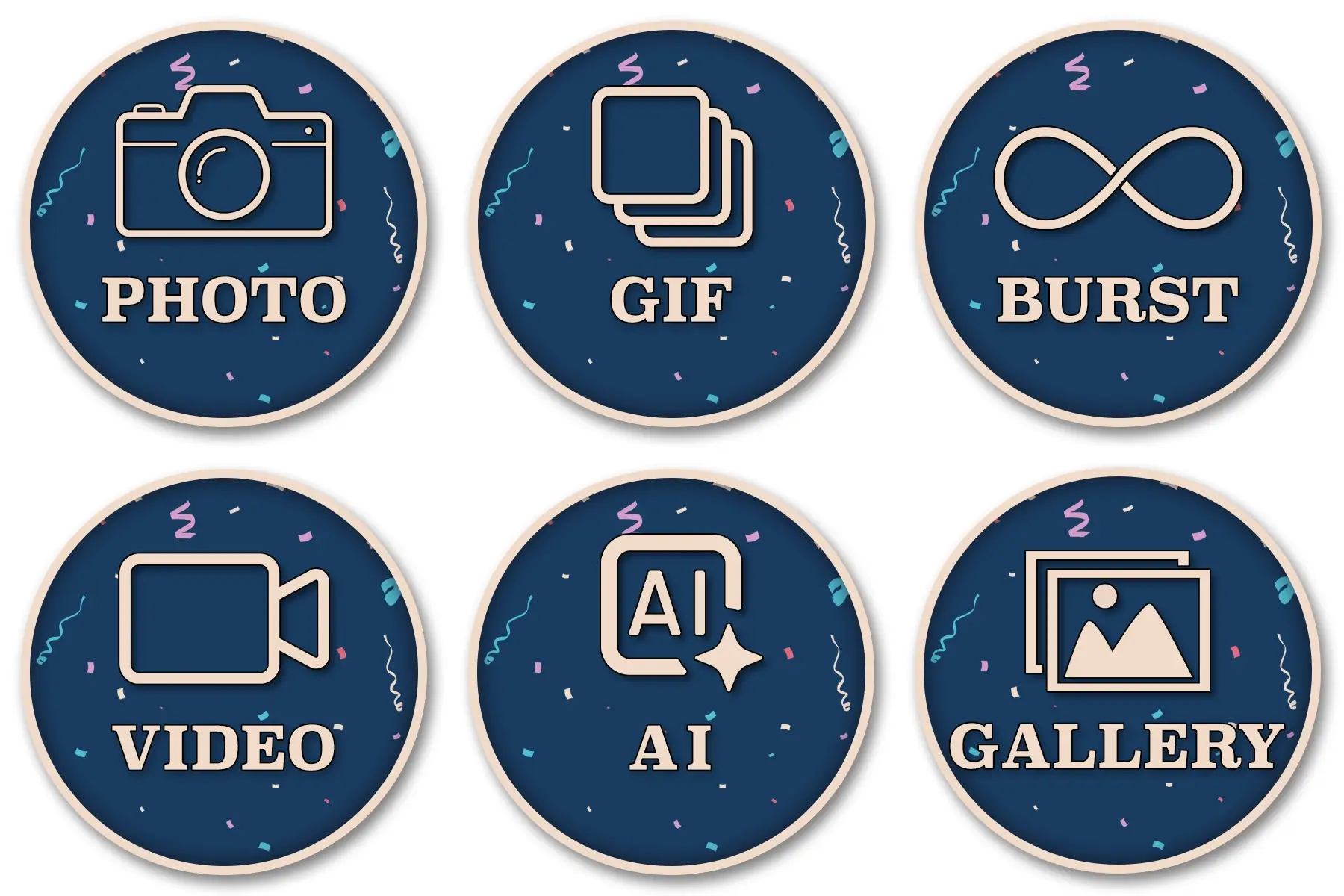Party in the USA Buttons