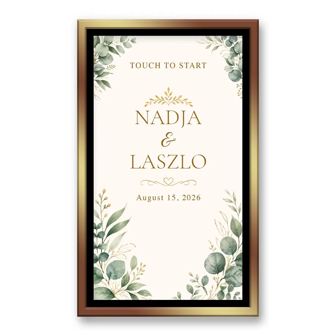 Golden Eucalyptus Wedding