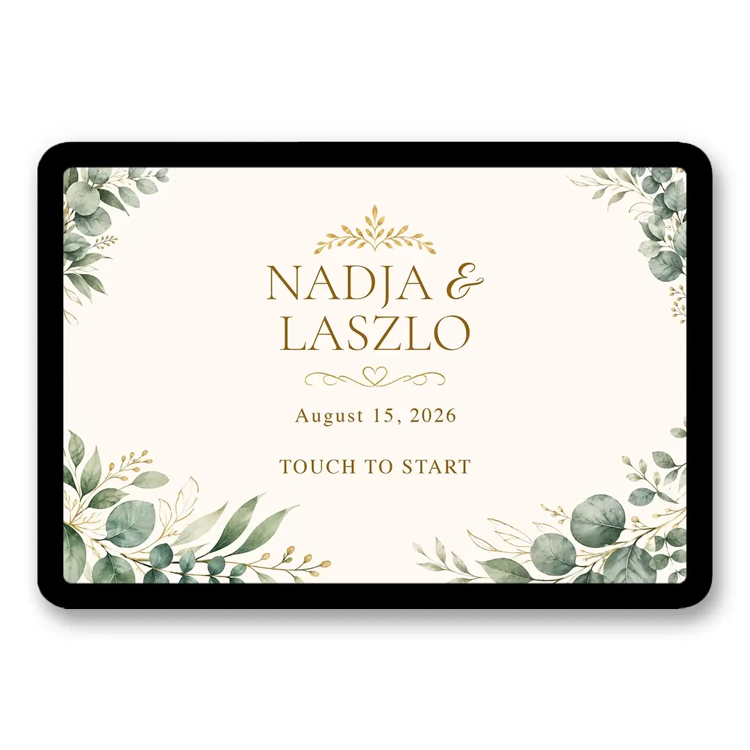 Golden Eucalyptus Wedding