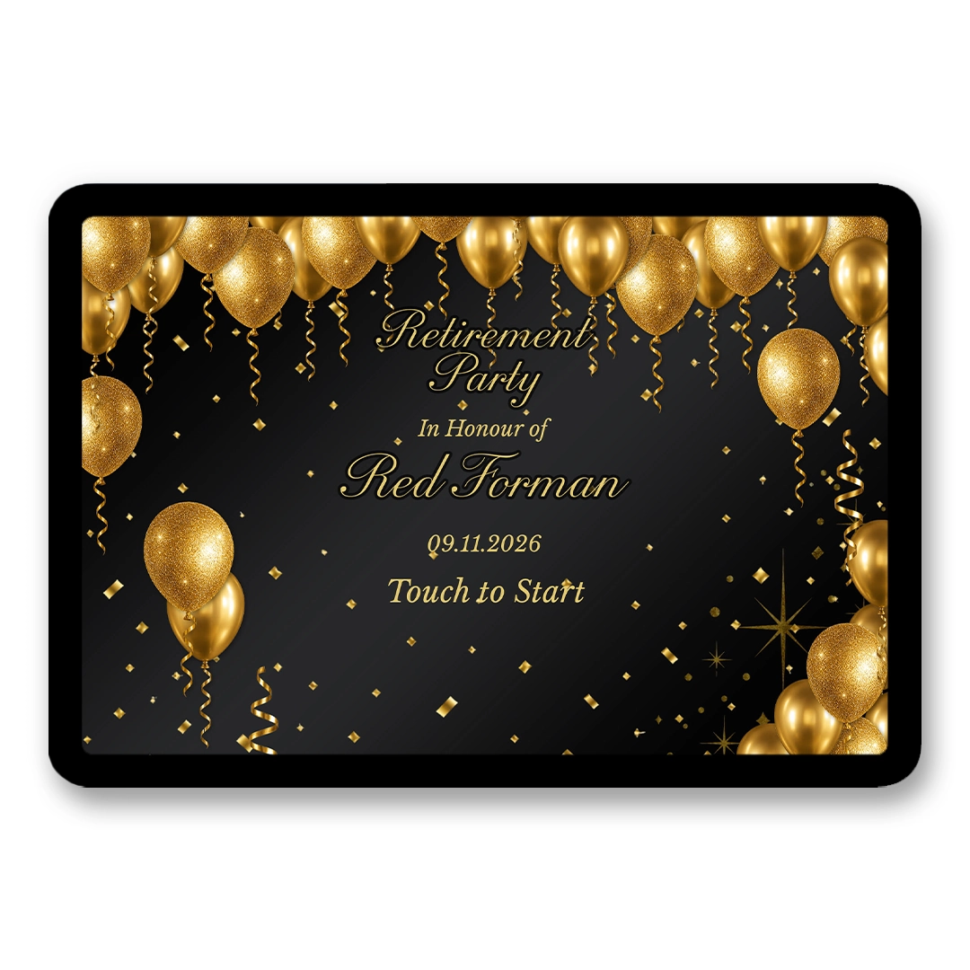 Black & Gold Retirement