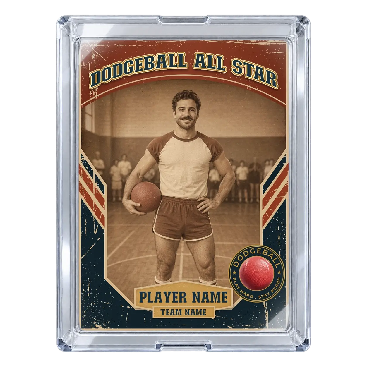 Retro Dodgeball All-Star Trading Card - Image 3