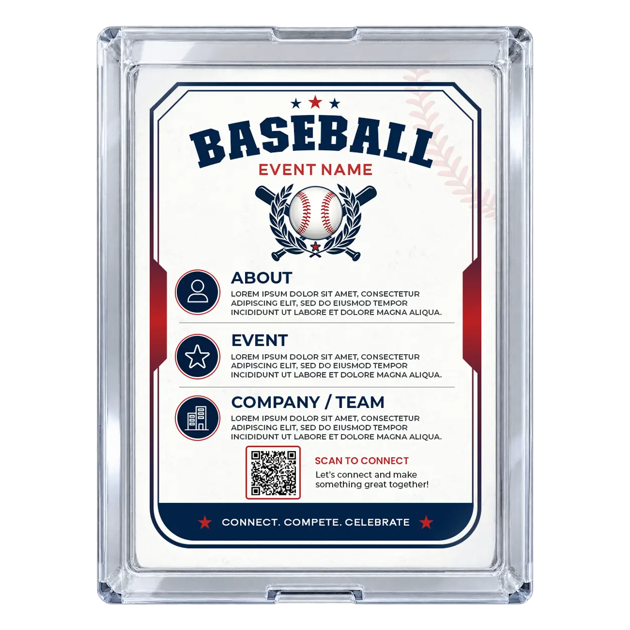 Baseball All-Star Trading Card - Image 4