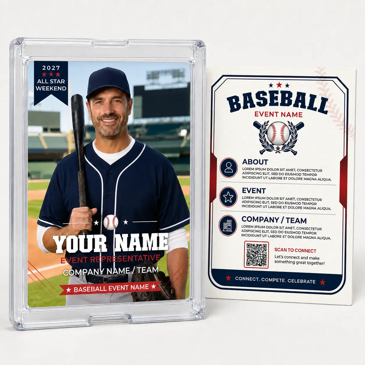 Baseball All-Star Trading Card