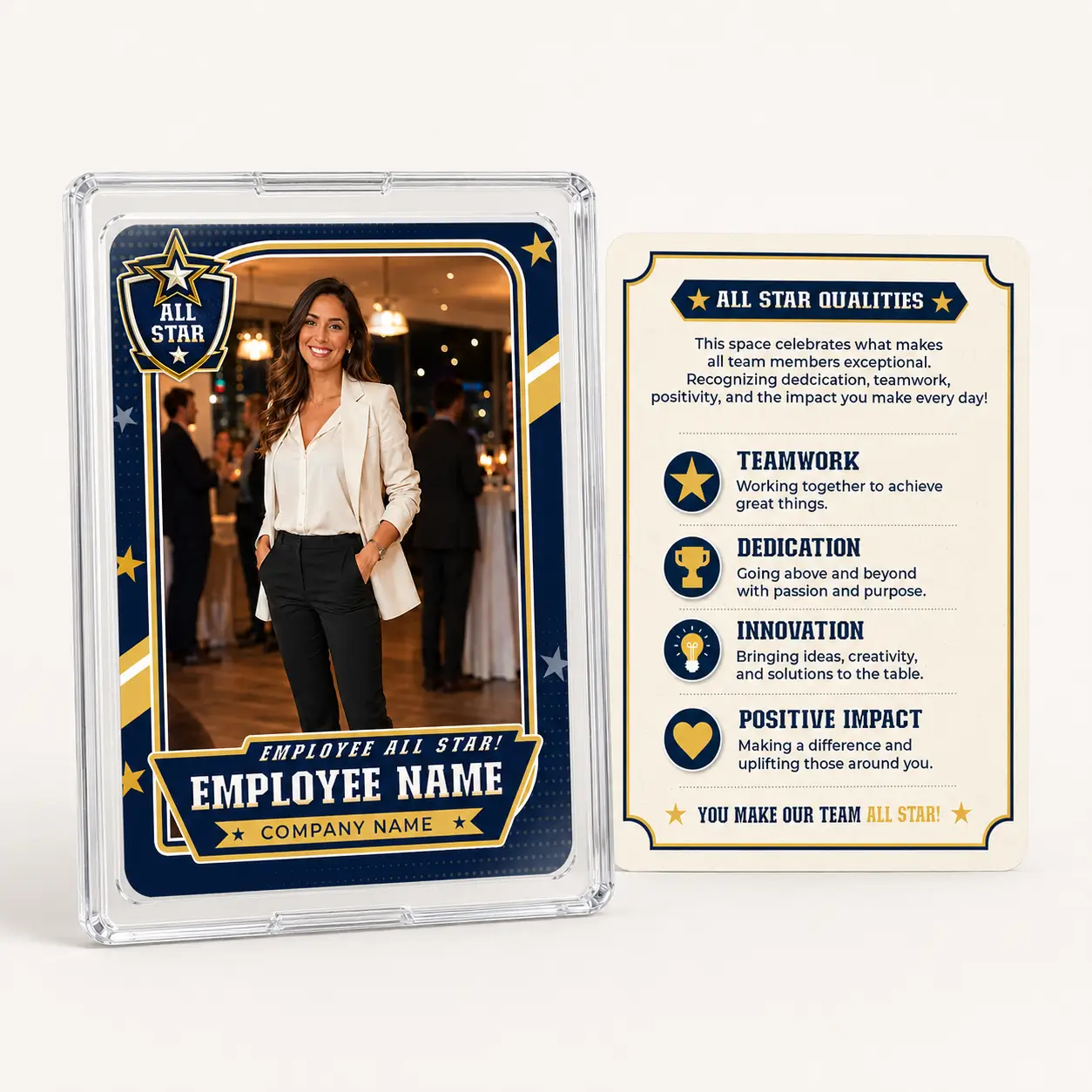 Employee All-Star Trading Card