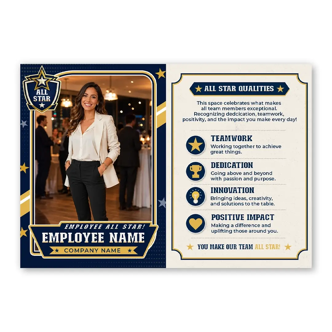 Employee All-Star Trading Card - Image 2