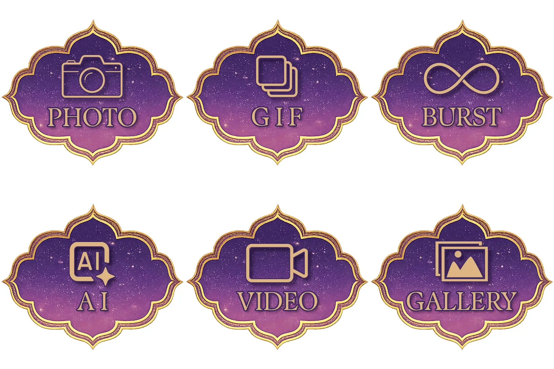 Arabian Nights Buttons