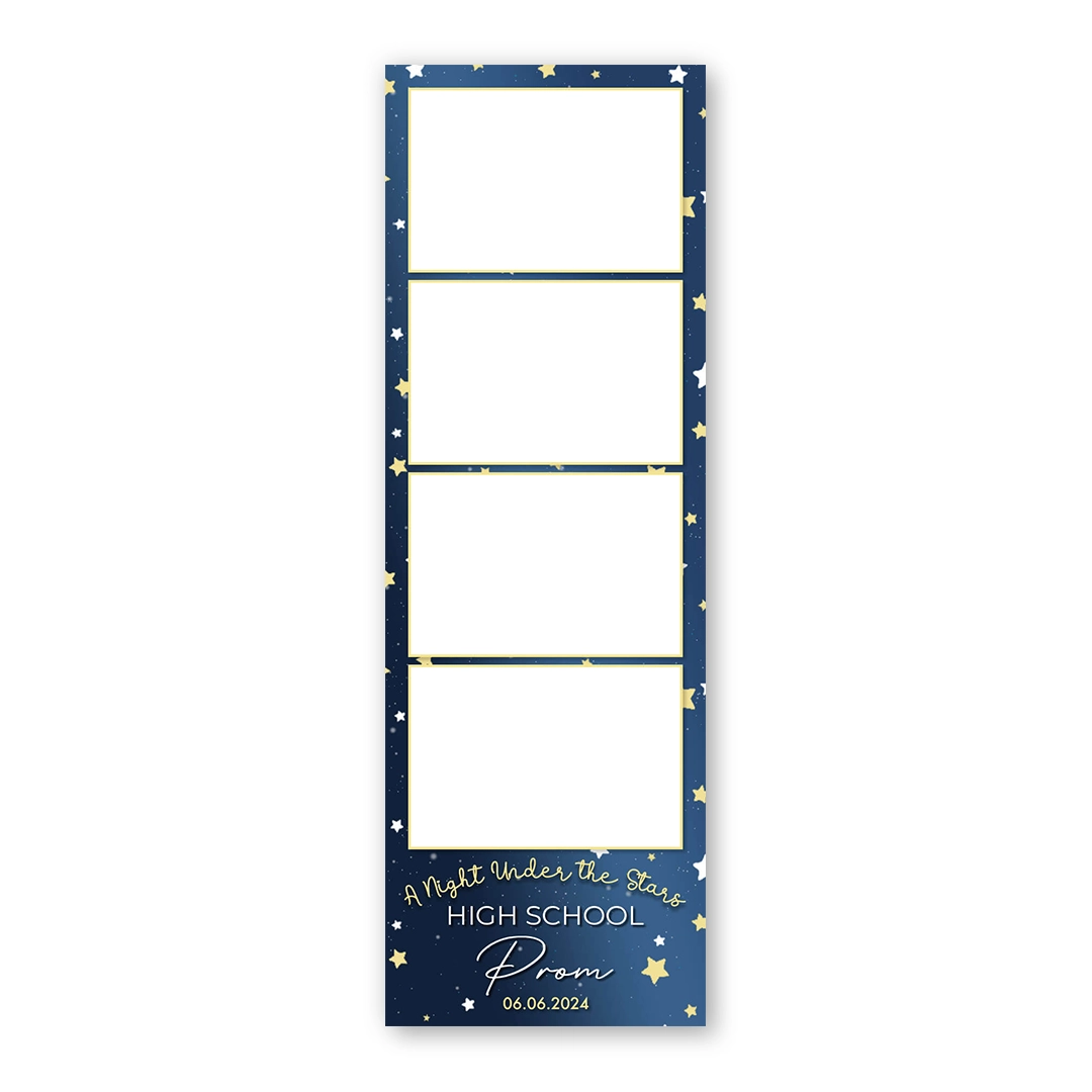 Starry Night photo booth template S4L