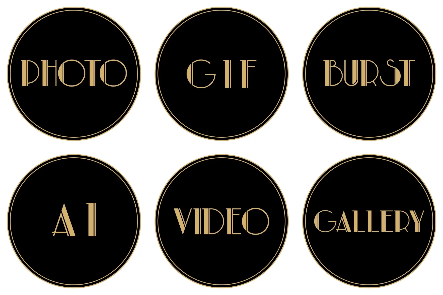 Deco Prom Buttons