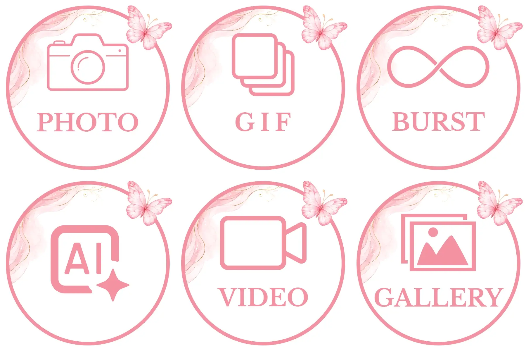 Princess Castle Buttons